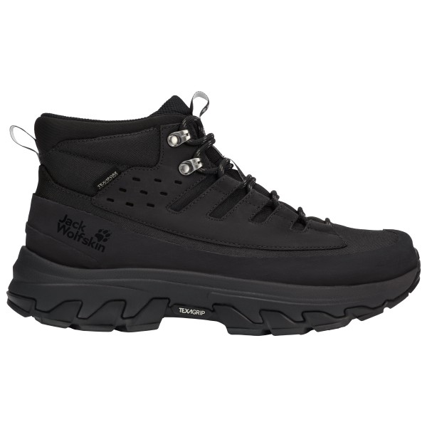 Jack Wolfskin - Apex Hike Texapore Mid - Wanderschuhe 45,5 | EU 45,5 schwarz