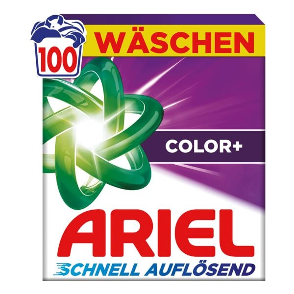 ARIEL Pulverwaschmittel »Color+« 5.03 kg - 100 WL weiß Image