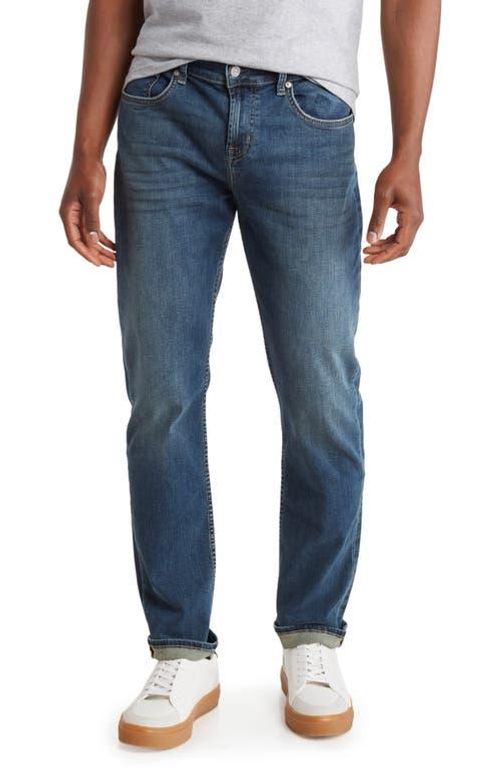 Slimmy Clean Pocket Slim Fit Jeans - Blue - 7 For All Mankind Jeans