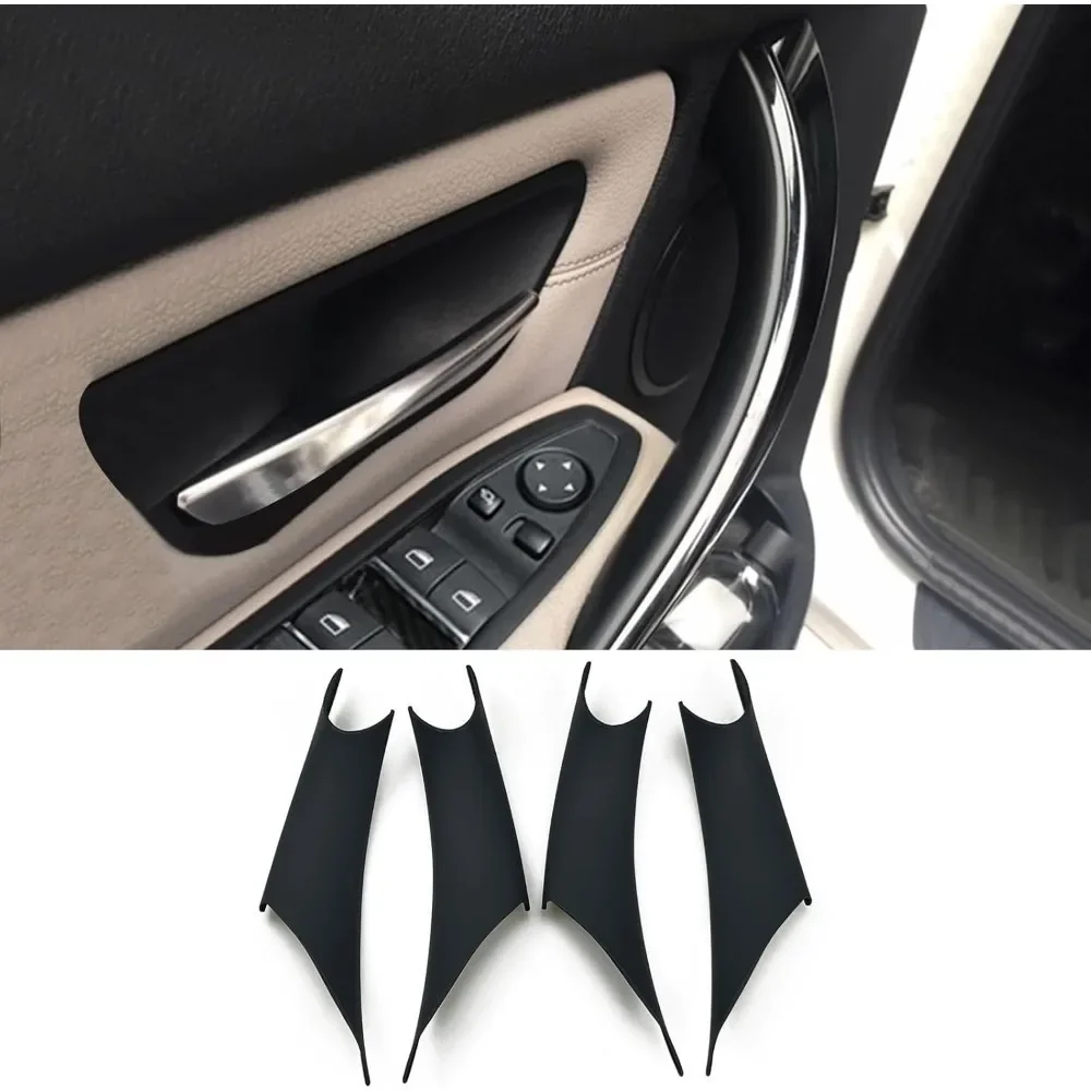 4 pezzi copertura maniglia porta interna per BMW 3 4 serie F30 F32 2012-2019 installazione semplice maniglia porta auto lato sinistro destro