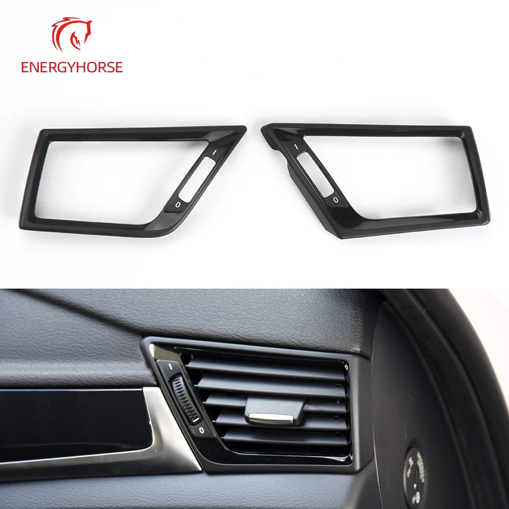 Auto anteriore sinistra destra fila vento aria condizionata sfiato griglia presa pannello copertura piastra per BMW serie X1 E84 accessori 2010-2016