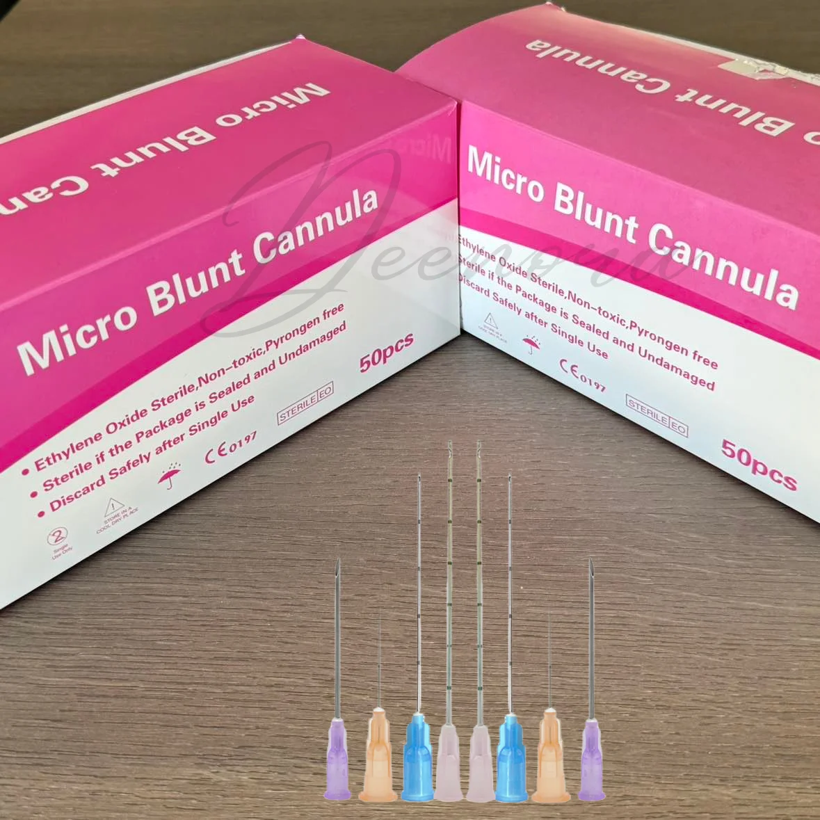 Neue Upgrade medizinische Hautpflege stumpfe Kanüle 22G 25G 27G 50/70 hochflexible Einweg-Mikrokanulennadel mit steriler stumpfer Spitze Image