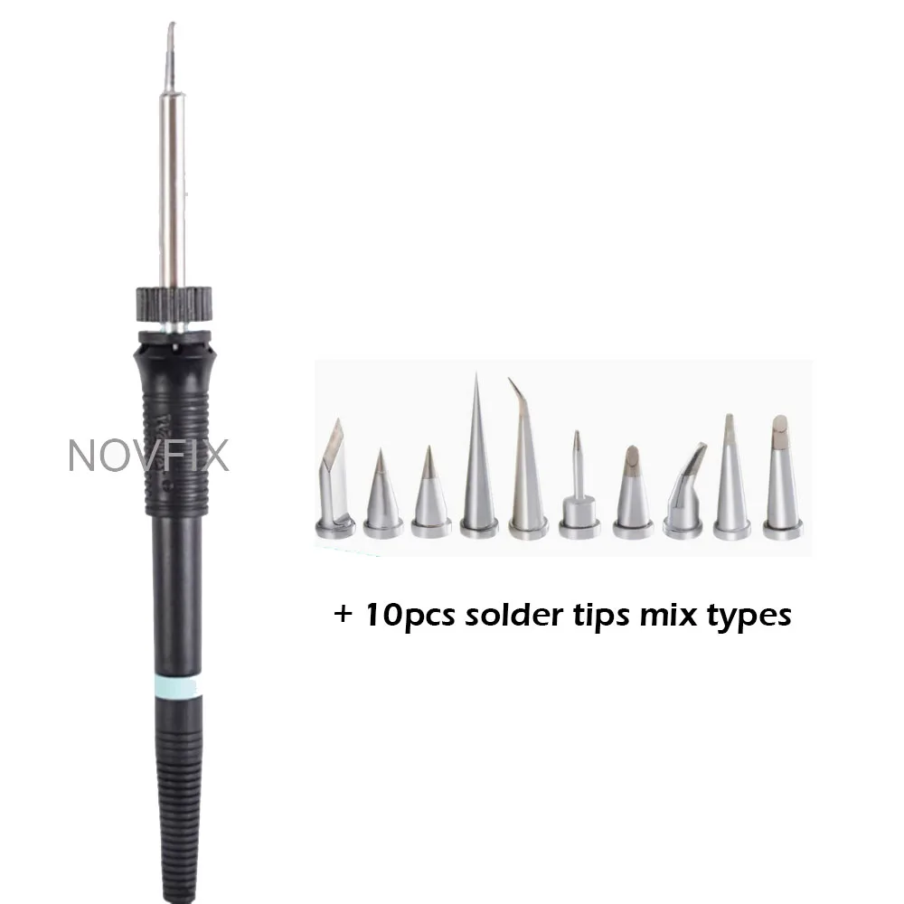 Weller WSP80 80 Watt Lötkolbengriff mit 10 Stück Lötspitzen für Weller WP80 WSP80 Grifflötstation Image