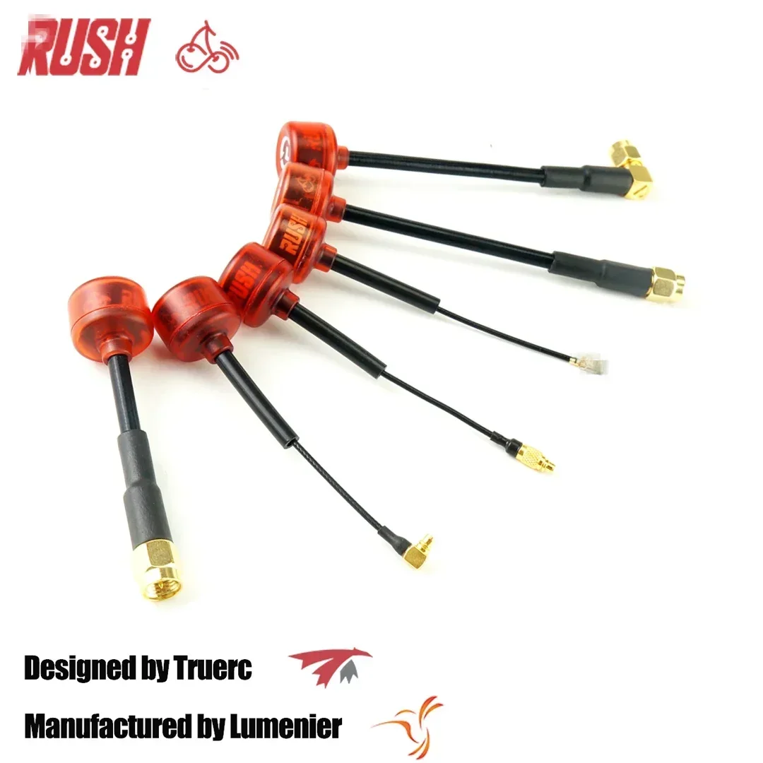 2PCS RUSH CHERRY 5,8G 1,2DB klare rote FPV-Antenne Image