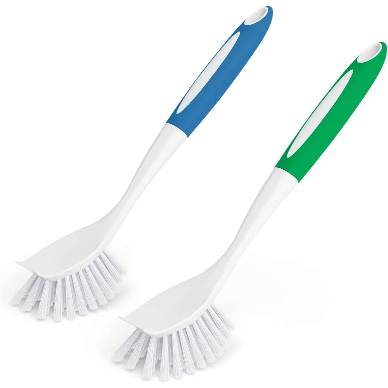 1pc Spülbürste Mit Griff Küche Peeling Pinsel Für Die Reinigung Dish Scrubber Mit Steifen Borsten Für Waschbecken Töpfe Pfannen Image