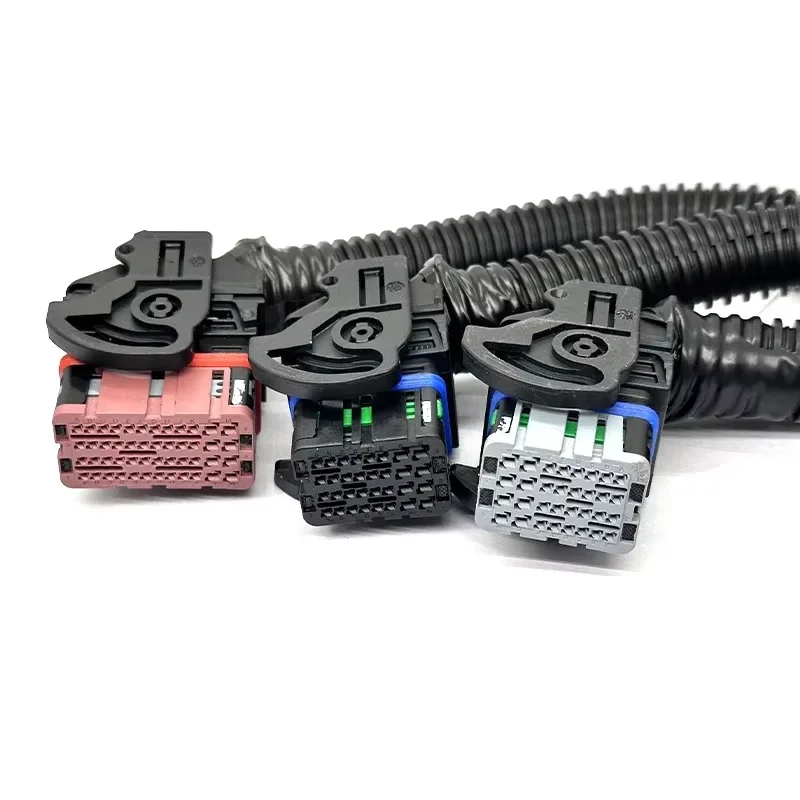 1 Set 32/48 Pin ECU DCU OH6 Motor Computer Board Stecker Weibliche Kabelbaum Stecker 64320-1311 64320-3319 Image