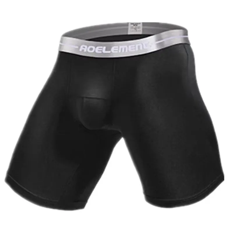 Männer Unterwäsche Modal Boxer Shorts Hombre Atmungsaktive Höschen Mann U Konvexen Beutel Mittleren Langen Bein Unterhose Große Größe 3XL-7XL Image