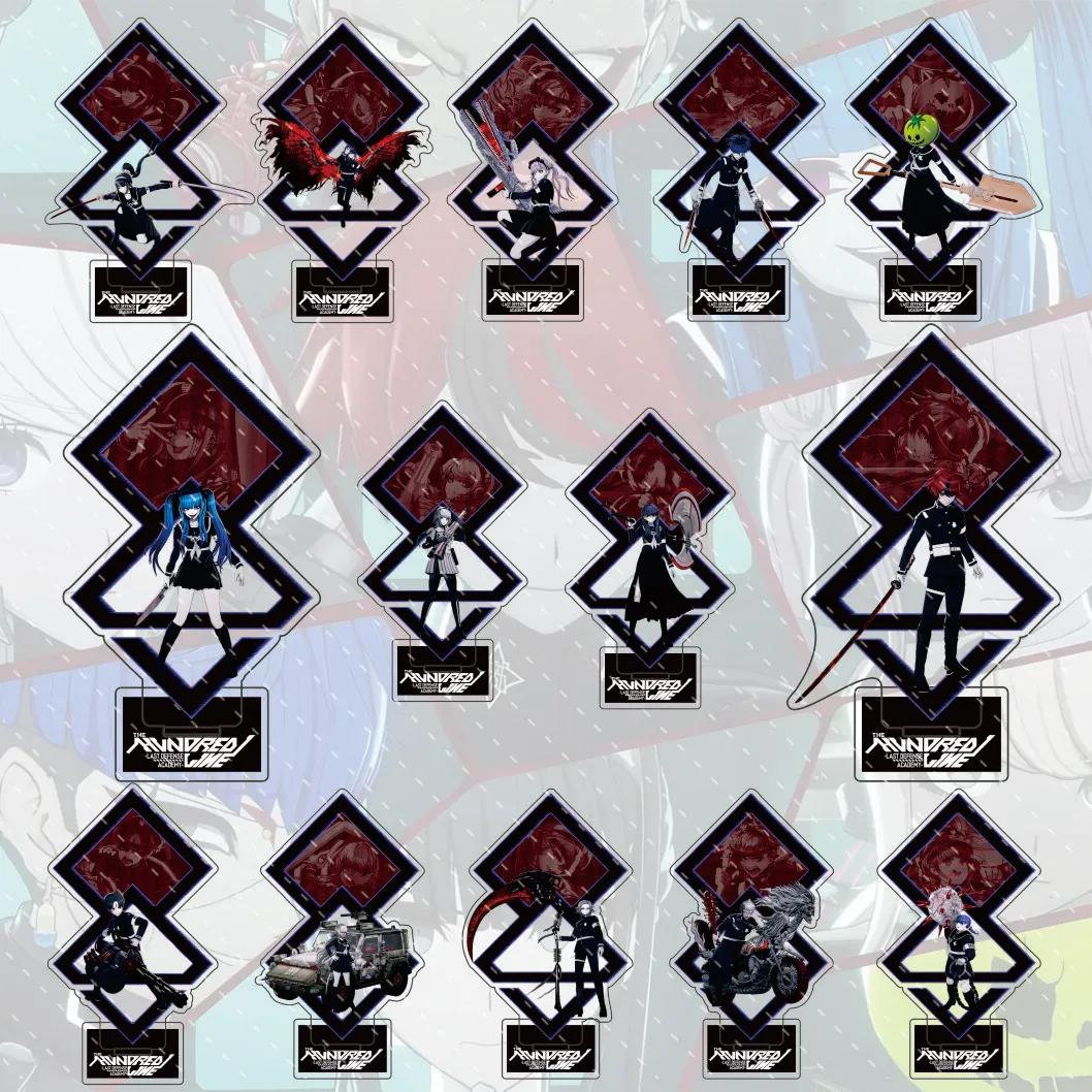 Spiel Anime The Hundred Line – Last Defense Academy – 15 cm Acryl-Ständer, Charakter, stehendes Modell, Desktop-Dekoration, Sammlung, Geschenk Image