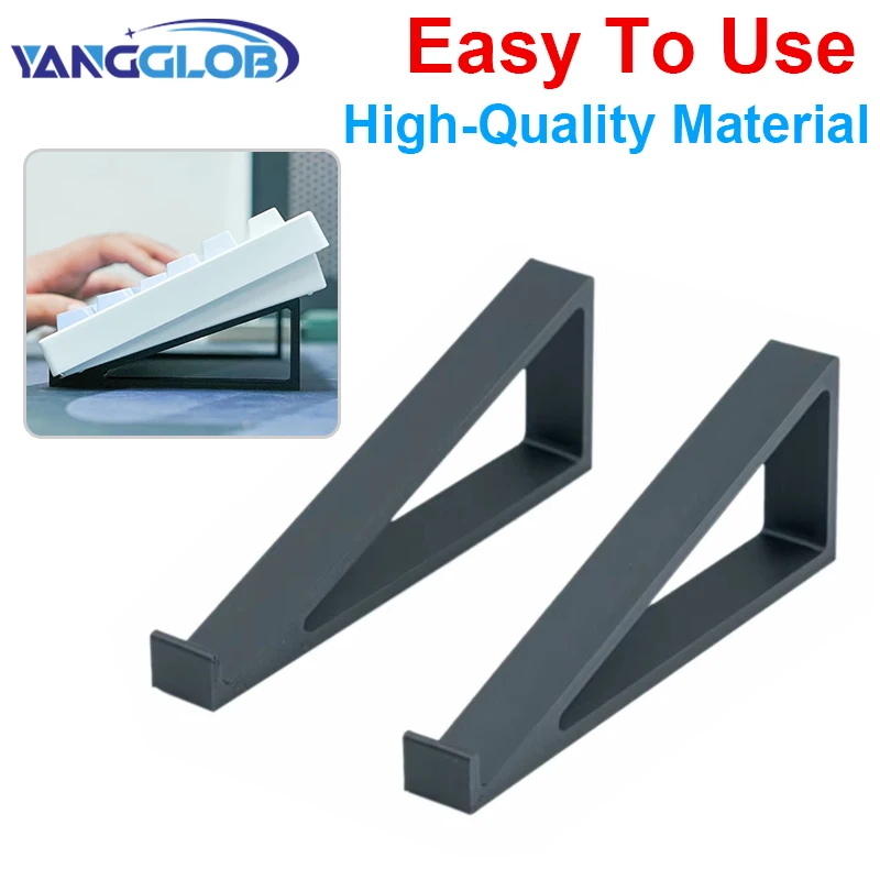 1 paar Neue Tragbare Tastatur Erhöhten Ständer Erhöhte Tastatur Winkel Zubehör Computer Tastatur Riser Kunststoff Monitor Halter Image