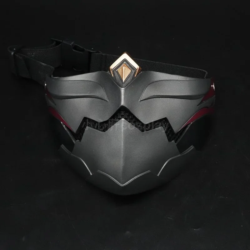 Handgefertigte Ninja-Maske aus Kunstharz, Halloween-Requisiten, 2025, neues Spiel, Genshin Impact-Maske, neues Konto, Kuki Shinobu, Cosplay-Maske Image