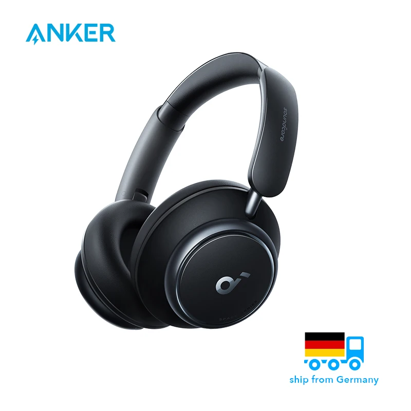 soundcore by Anker Space Q45 Bluetooth Headphones, Adaptive Active Noise Cancelling up to 98%, 50 Hours Playback, App Control, L