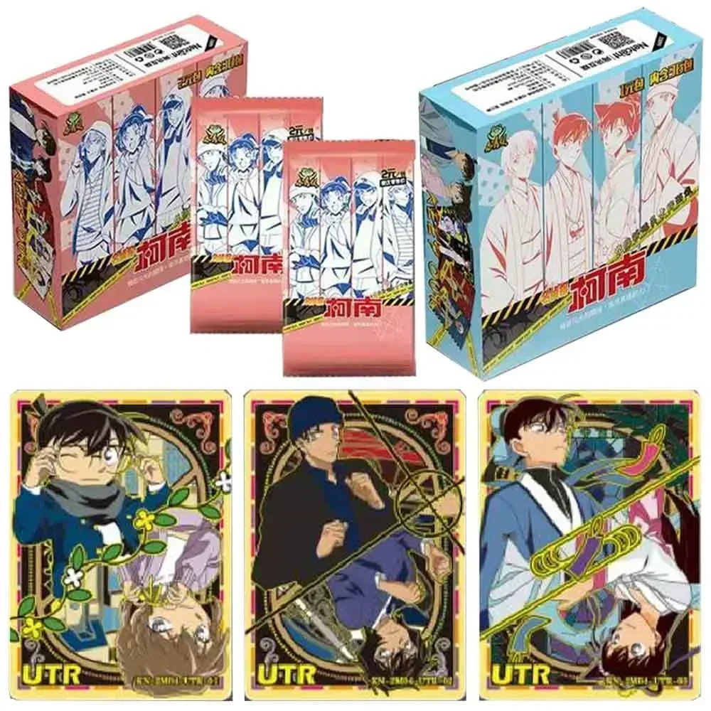 Berühmte Detektiv Conan Karte Suche nach Wahrheit Erweiterte Heißprägung UTR Karte Anime Charakter Sammlung Karte Spielzeug Geschenk Image