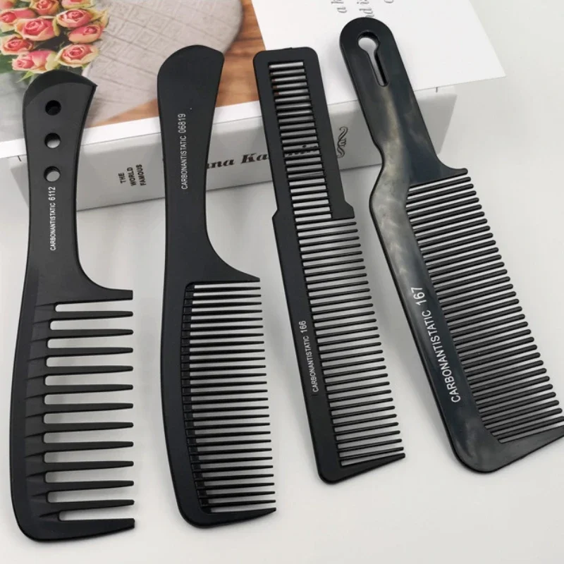 1pc Pferdeschwanz Kamm Pro Salon Friseur Kämme für Mädchen Frauen Verwirrt Gerade Haar Bürsten Haarpflege Hohe Qualität Styling werkzeug Image