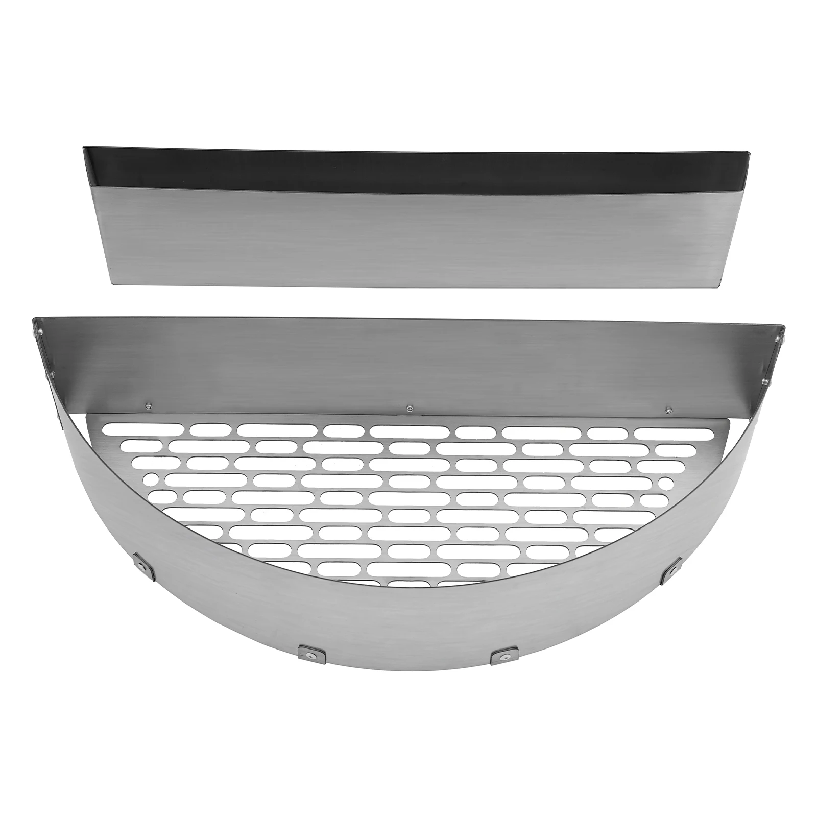 Holzkohlekorb aus Edelstahl mit Wasserpfanne für Kamado-Grill, 2,2 l großes Fassungsvermögen für langsames Rauchen und Grillen Image