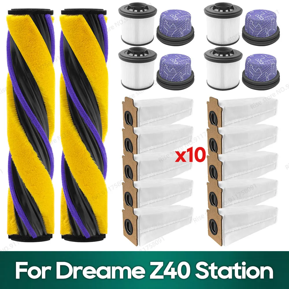 Kompatibel für Dreame Z40 Station Zubehör Hepa-Filter Staubbeutel Image