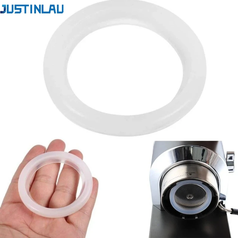 JUSTINLAU Kaffeemaschine Silikon Brühkopfdichtung O-Ring Dichtungsringe Professionelle Teildichtung für DeLonghi EC685/EC680/EC850/860 Image