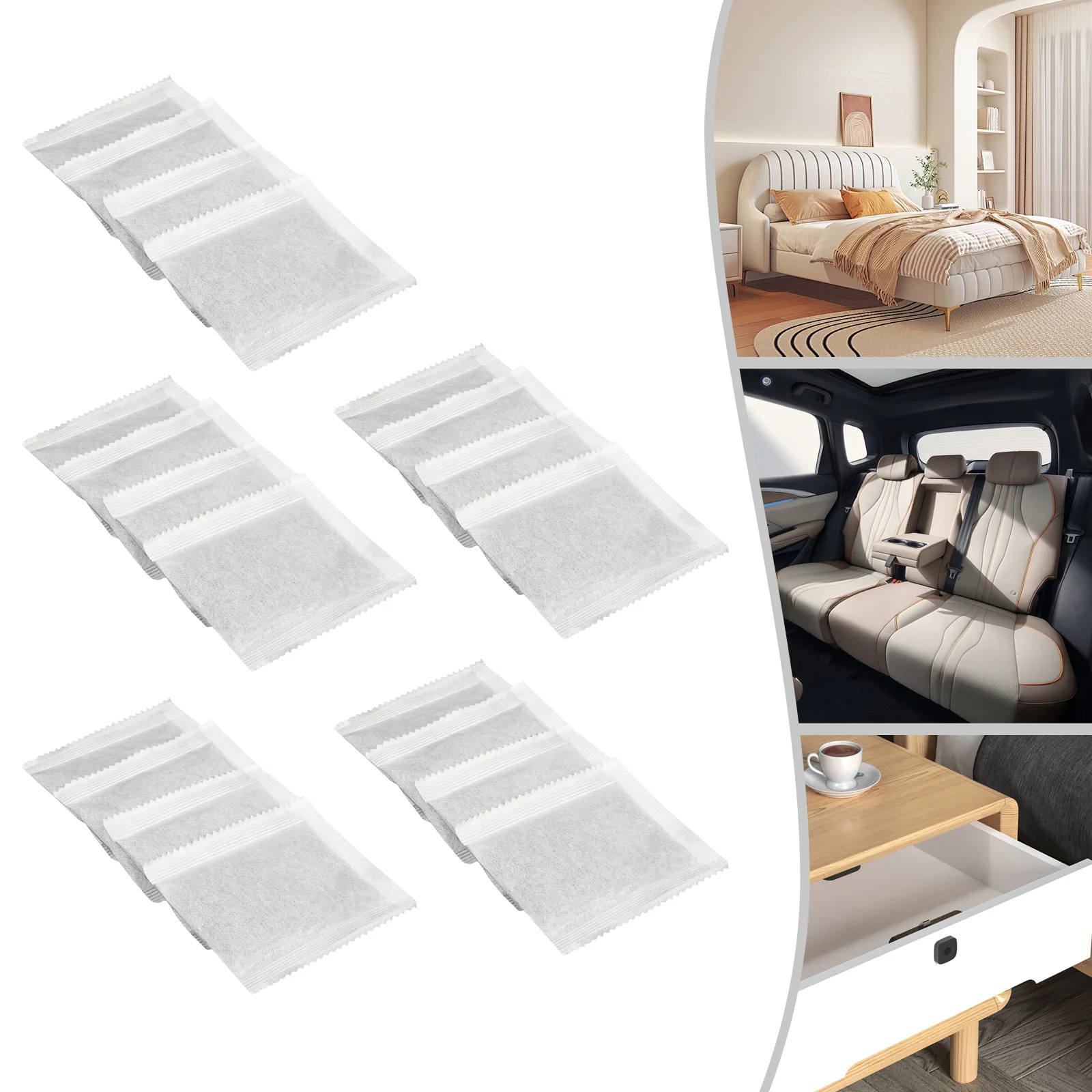 20er-Pack Aktivkohlefilter für Brennereifilter, Aktivkohlefilter, Beutel für Brennerei mit reinem Wasser Image