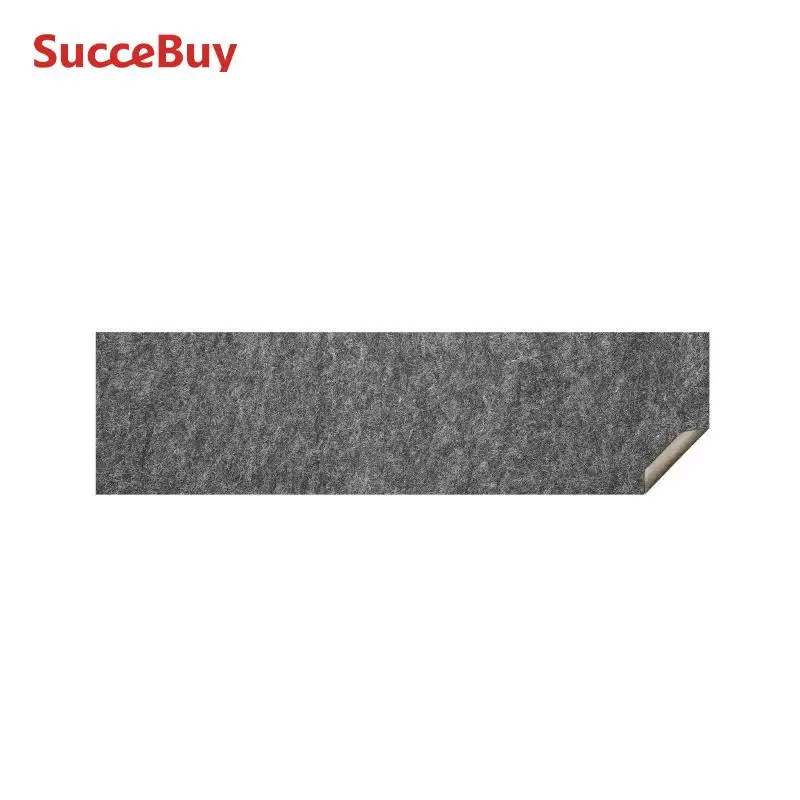 VEVOR Teppichbelag, 635x2400mm, Teppichfliesen, schützende Polsterung aus Gummi für Teppiche, 6mm dick – Anti-Rutsch-Matte aus Filz mit doppelter Oberfläche, Bodenbelag, sicher für alle Böden, grau