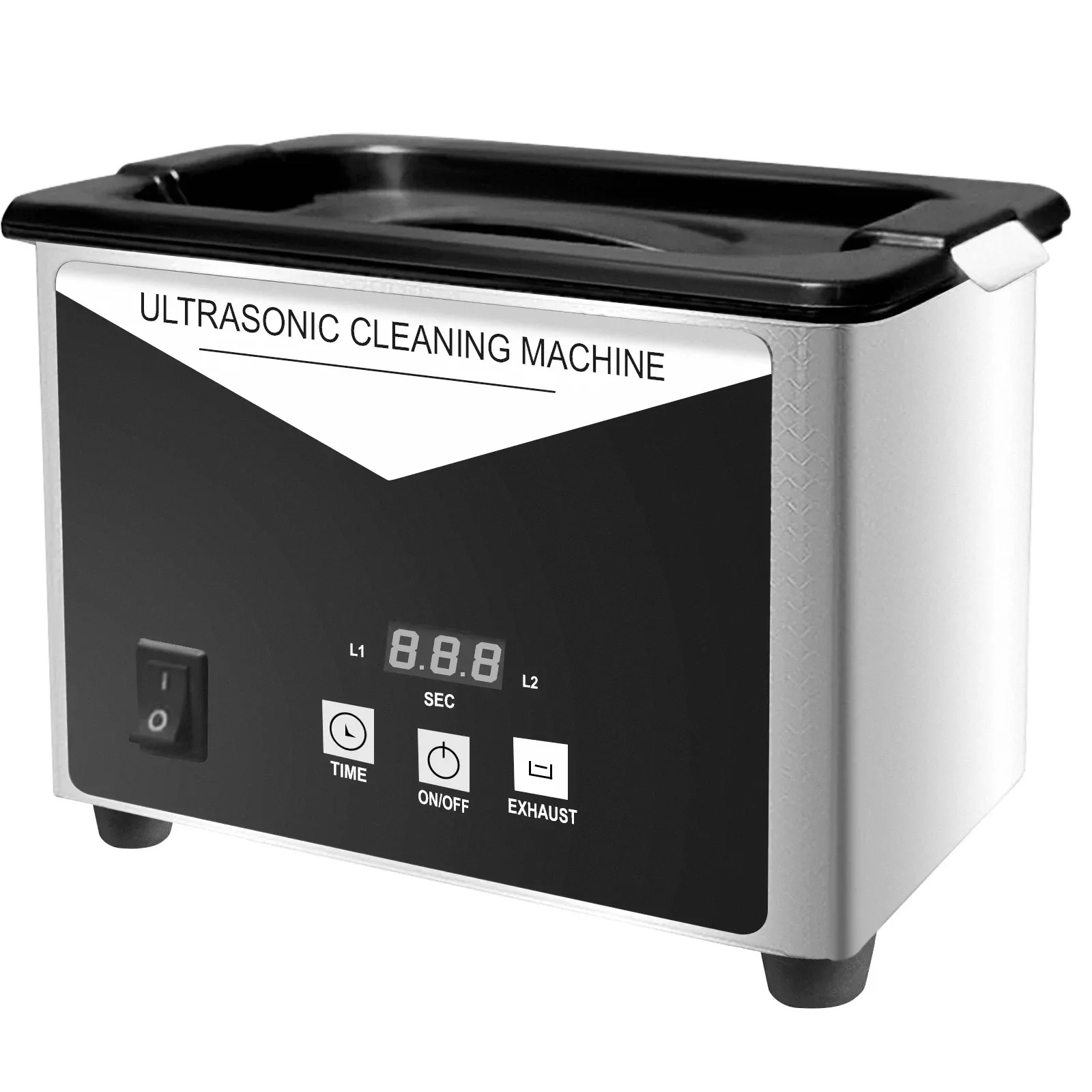 VEVOR Ultraschallreiniger 800 ml Tragbare Waschmaschine 35 W Mini-Geschirrspüler Lave-Dishes Ultraschallbad Sonic für Haushaltsgeräte Image