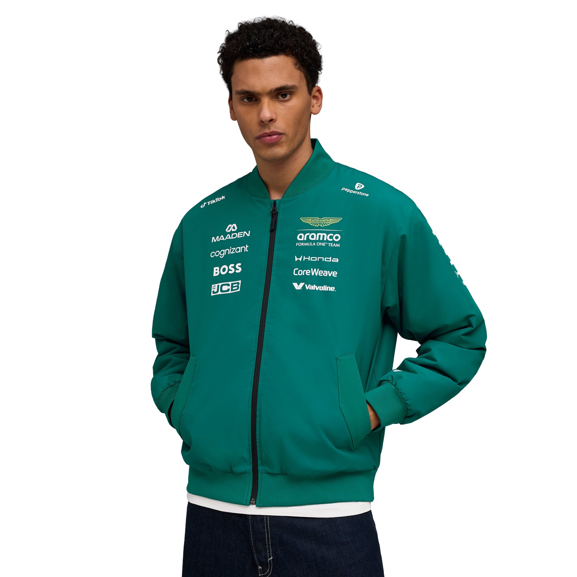 Aston Martin F1 Aramco Cognizant F1 2026 Team-Bomberjacke