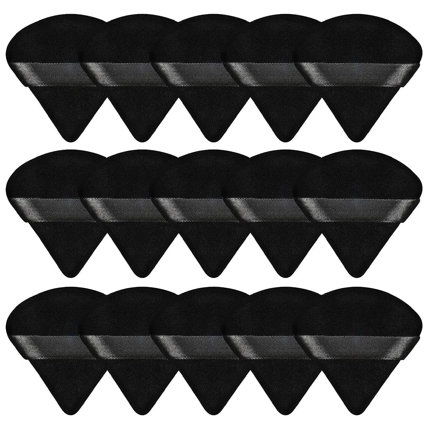 10 Stück Puff Dreieck Make-up Schönheit Schwamm Puff Dreieck für Puder Make-up Mixer Finger Puff Make-up Zubehör Kosmetik pf03 Image