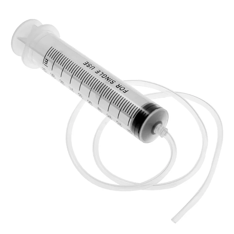 TRD für Auto-Reinwassereinspritzer mit Kanalpumpe, Multifunktions-Kunststoffspritze, 100/300/500 ml + 30 cm Rohr, tragbar Image