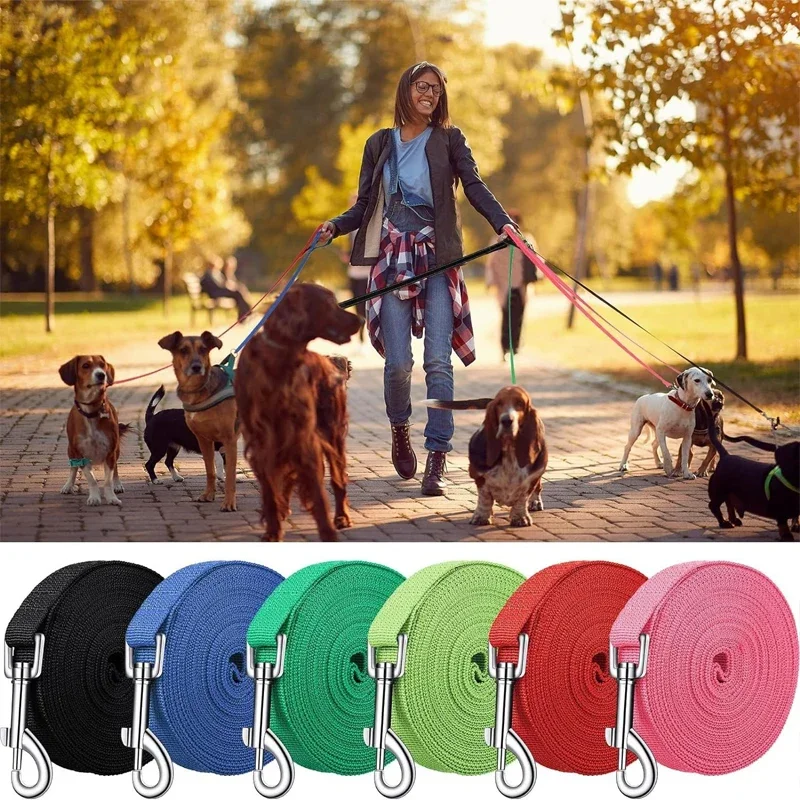 Nylon Hundetraining Leinen Walking Haustier Leine Seil Zugseil für kleine große Hunde 1,5 m /1,8 m /3 m /4,5 m/ 6 m/10 m Heimtierbedarf