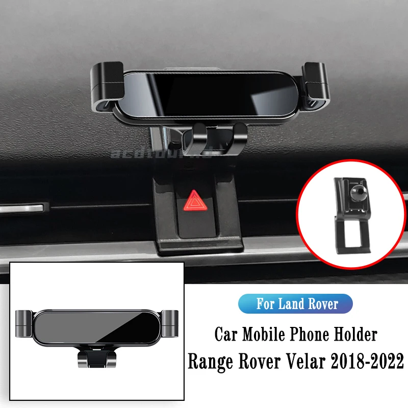 Auto Telefon Halter für Land Rover Range Rover Velar 2018-2022 Schwerkraft Navigation Halterung GPS Stand Air Outlet Clip unterstützung Halterung Image
