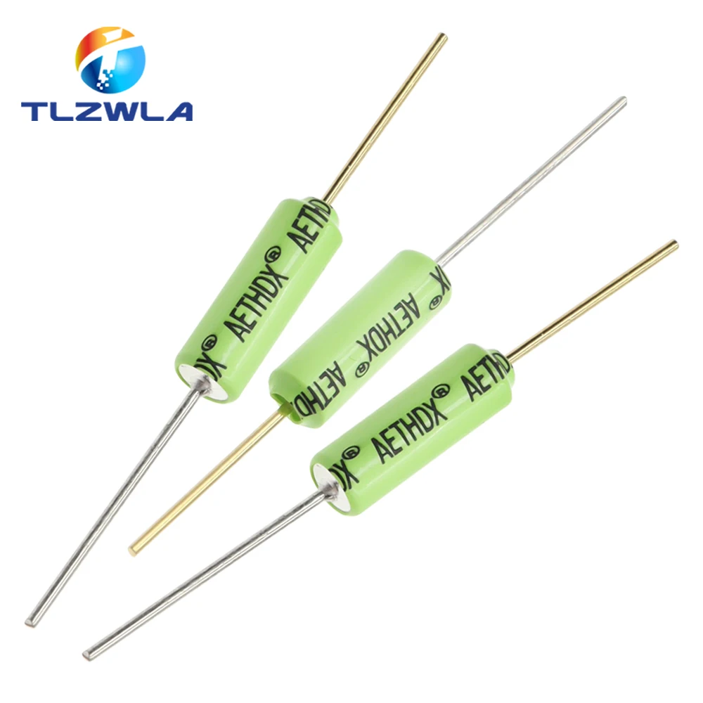 10PCS SW-200D Vibration Ball Tilt Switch Double GreenBusiness & Industrie, Elektronik & Messtechnik, Elektronische Bauelemente! Image