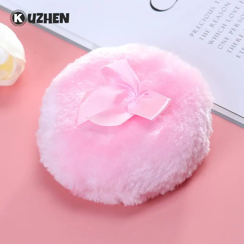 Schmetterling Plüsch Puff Baby Kosmetische Weiche Plüsch Pulver Puff Schwamm Talkum Pulver Make-Up Kosmetik Make-Up Schönheit Tools Image