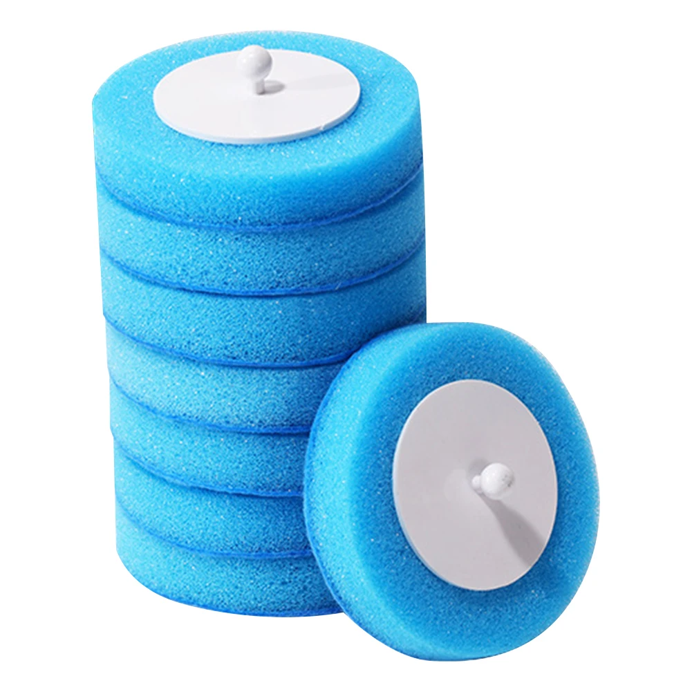 Einweg-Reinigungs-Toilettenbürste, wandmontierte Toilettenschüssel-Reinigungsbürste, langer Griff, Ergonomie, Toilettenschüssel-Reinigungsset Image