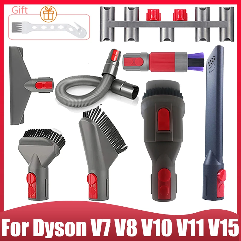 Für Dyson V7 V8 V10 V11 V15 Staubsauger Saugwerkzeug Ersatzteile, Verlängerungsrohr Saugkopf Lagerregal Ersatzteile Image