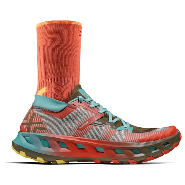 X-Bionic - Terraskin X02 - Trailrunningschuhe 36 2/3 | EU 35 rot/ dark kaki
