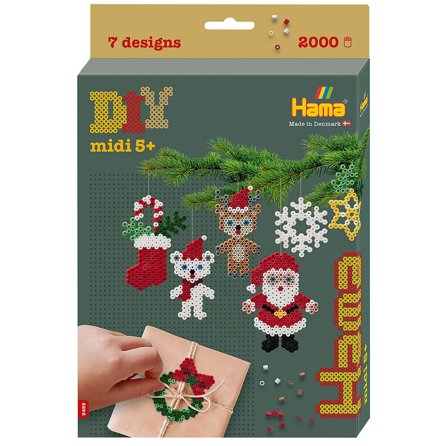 Hama Kit perles à repasser "magie de Noël"