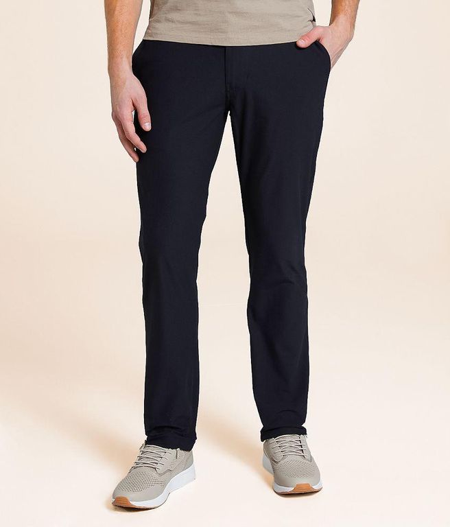 The Back Nine Chino Stretch Pant - Blue - Maven Co-op Pants