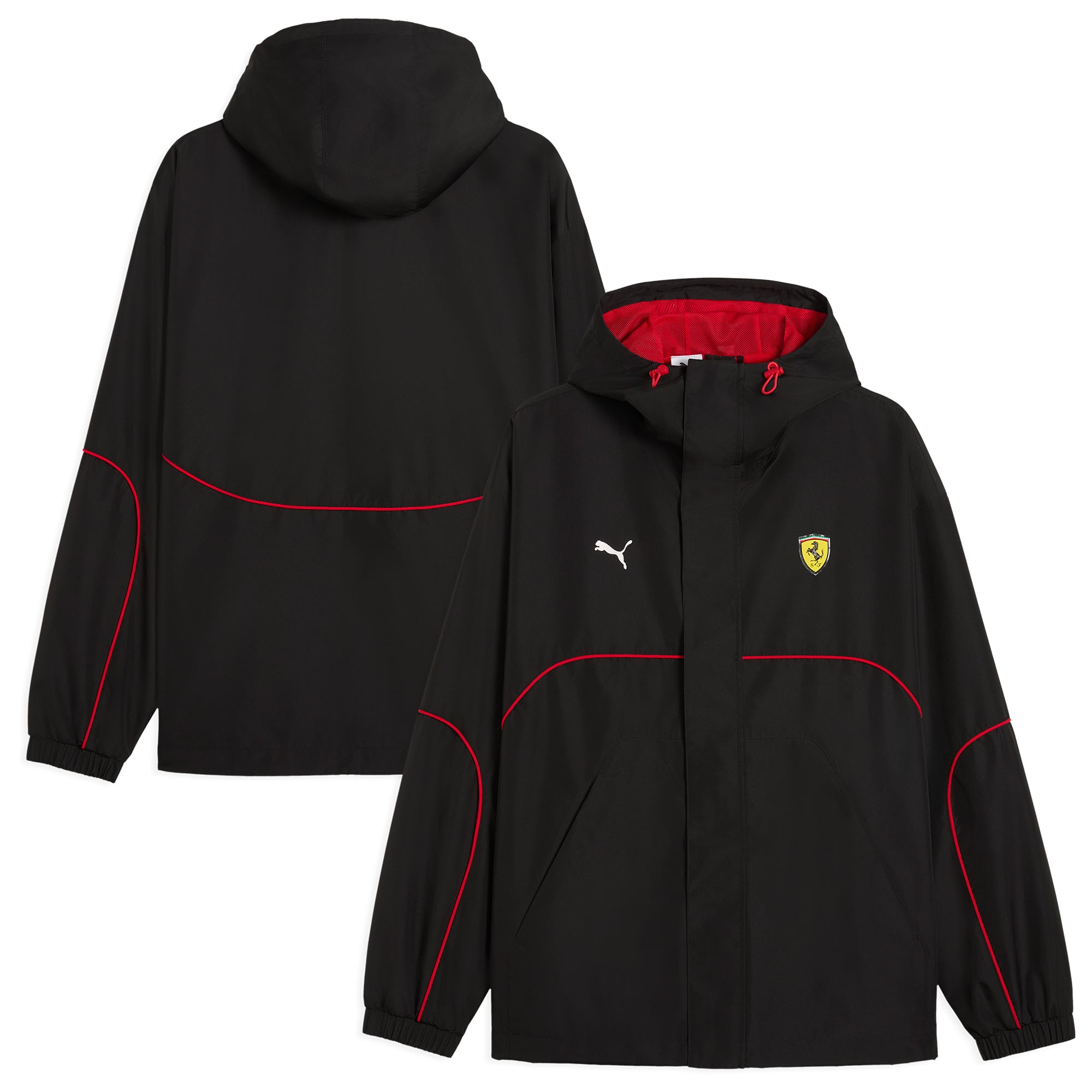 Veste imperméable Scuderia Ferrari Puma - Noir - Homme Taille: M