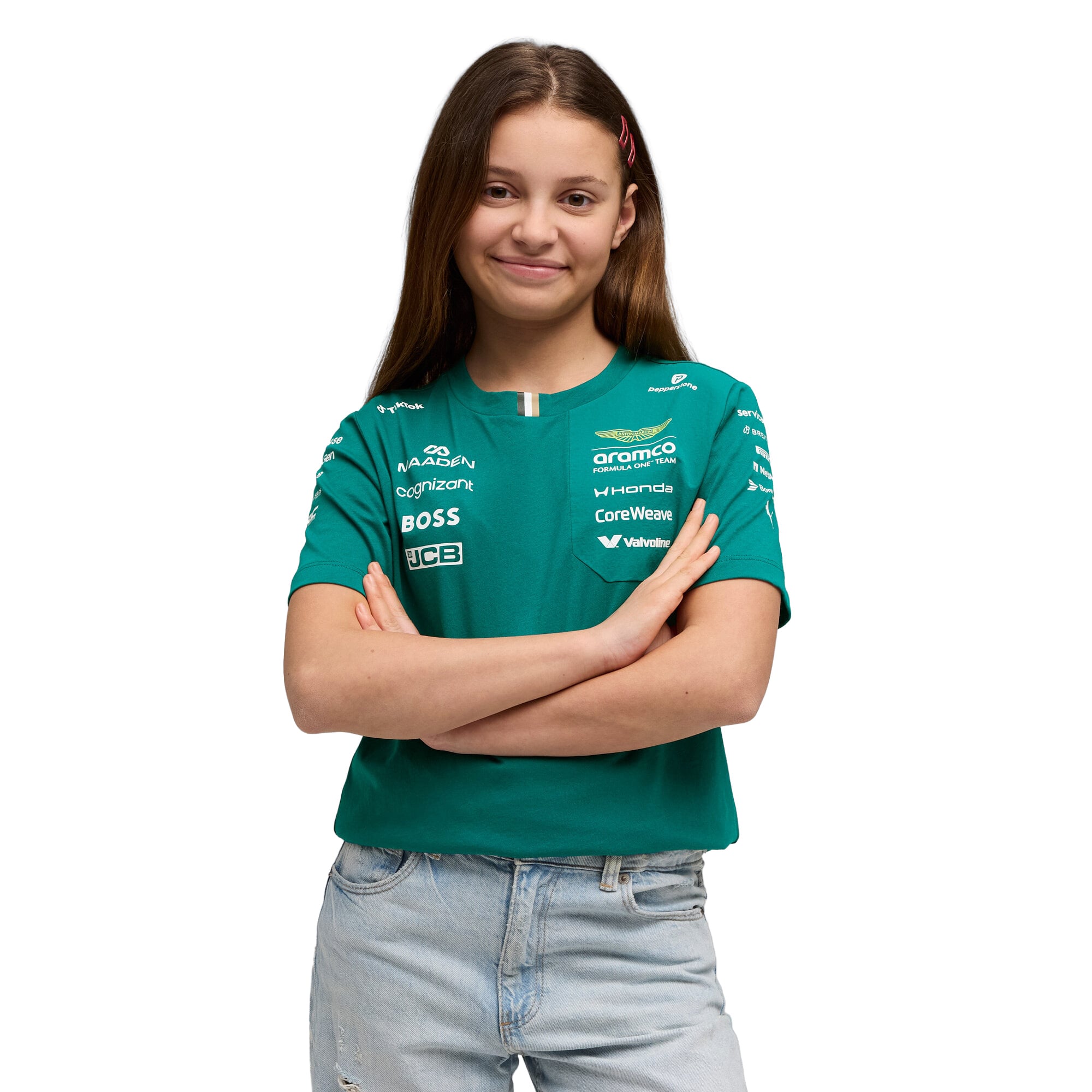 T-shirt Pilote Aston Martin F1 Aramco Cognizant F1 2026 Fernando Alonso - unisexe Taille: 140