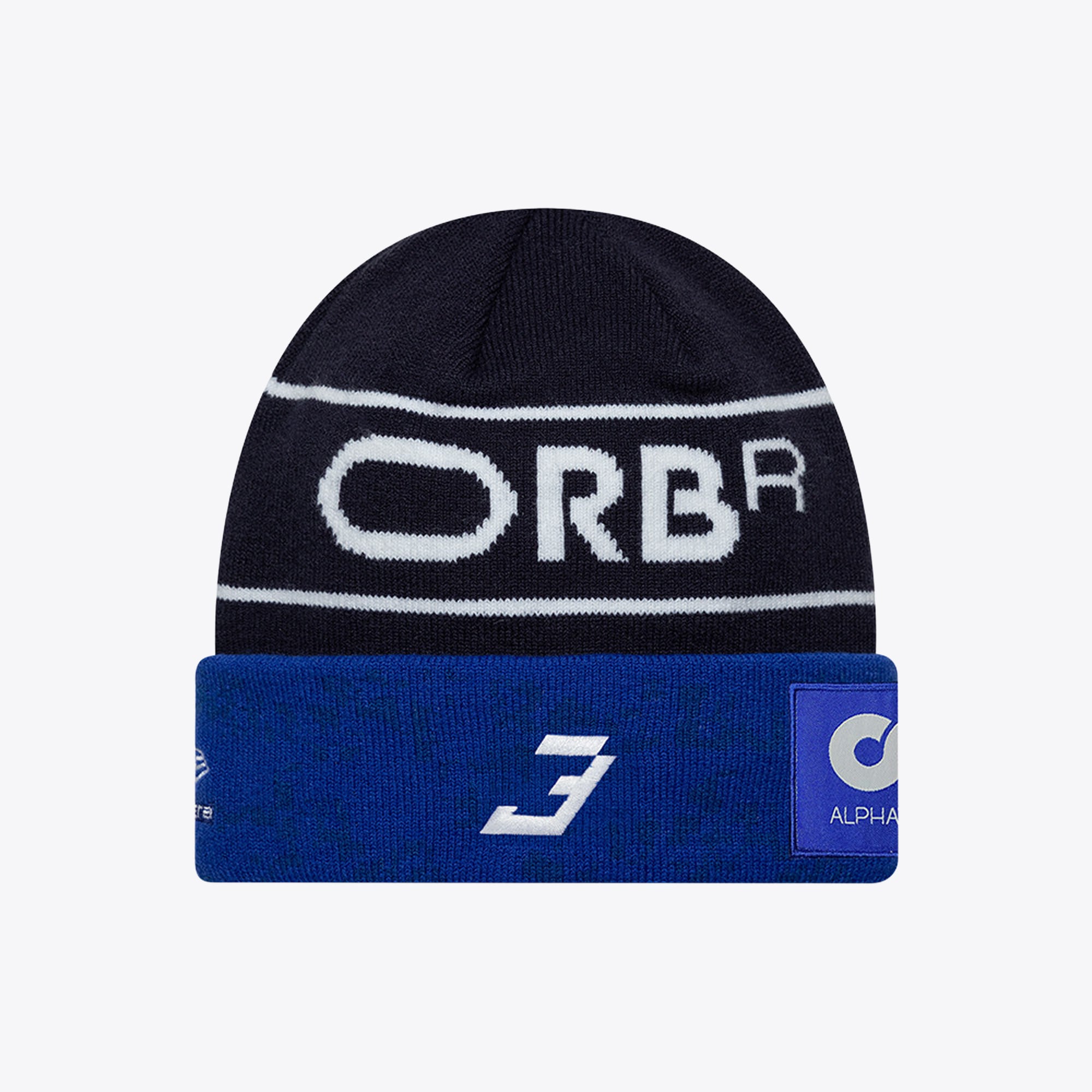 Oracle Red Bull Racing New Era Max Verstappen Cuff Beanie – Marineblau – Unisex