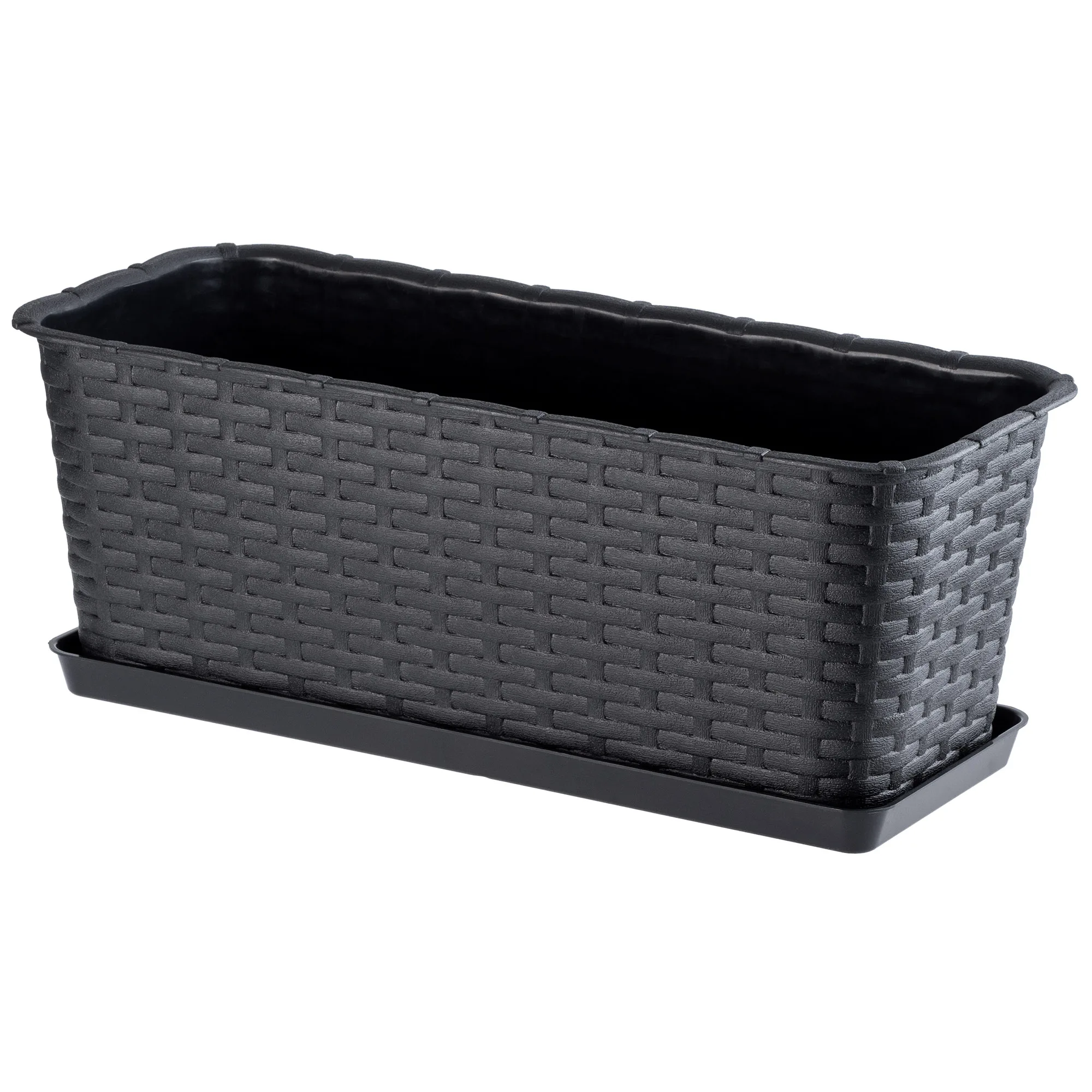 KADAX Blumentopf-Balkonständer 40 cm Anthrazit Image