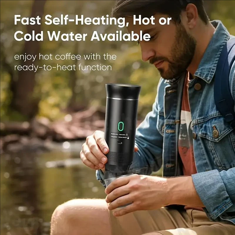 Elektrische Mühle Kaffee Reise Handliche 3 In 1 Espresso Tragbare Kaffee Espresso Maker Maschine Cafe Tragbare Kapsel Kaffeemaschine