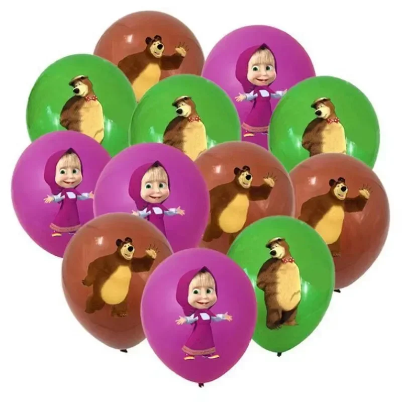 12 Stück M 12 Zoll Latexballon Kindergeburtstag Party Dekoration Geschenk für Kinder Image