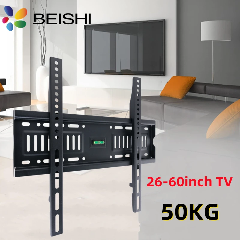 BEISHI-Support mural pour téléviseur LCD LED, support d