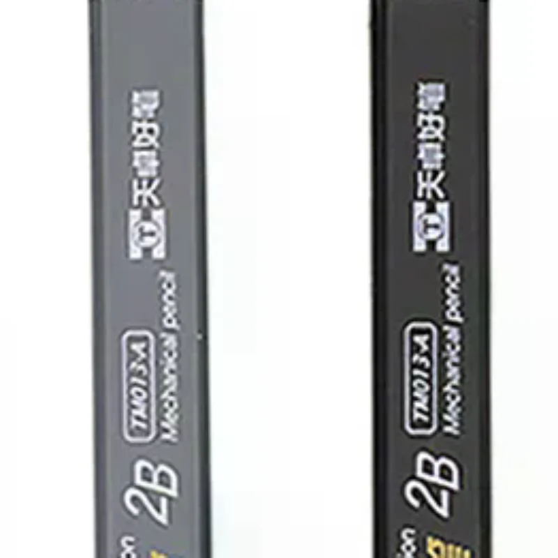 Thick Flat Head Mechanical Pencil Drawing 2B with Refills Pencil Office Supplies Writing Automatic Office School Supplies