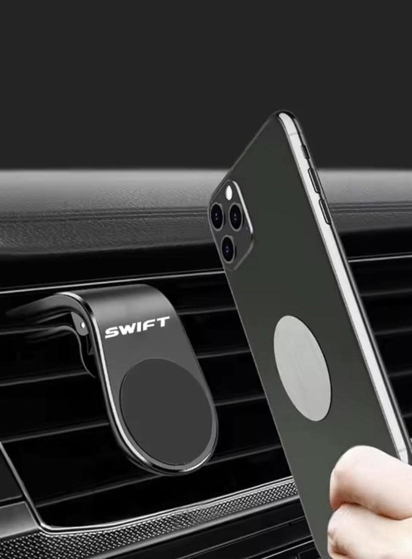 1 supporto magnetico per telefono in metallo per Suzuki SWIFT, clip di montaggio per bocchetta dell'aria