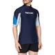 Seac RAA Short Evo Man Rash Guard UV-Schutz-Shirt zum Schnorcheln und Schwimmen Kurzarm für Herren