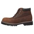 Skechers Men's Sergeants Verdict. Waterproof Chelsea Boots, Dark Brown Crazyhorse Leather, 9.5 UK