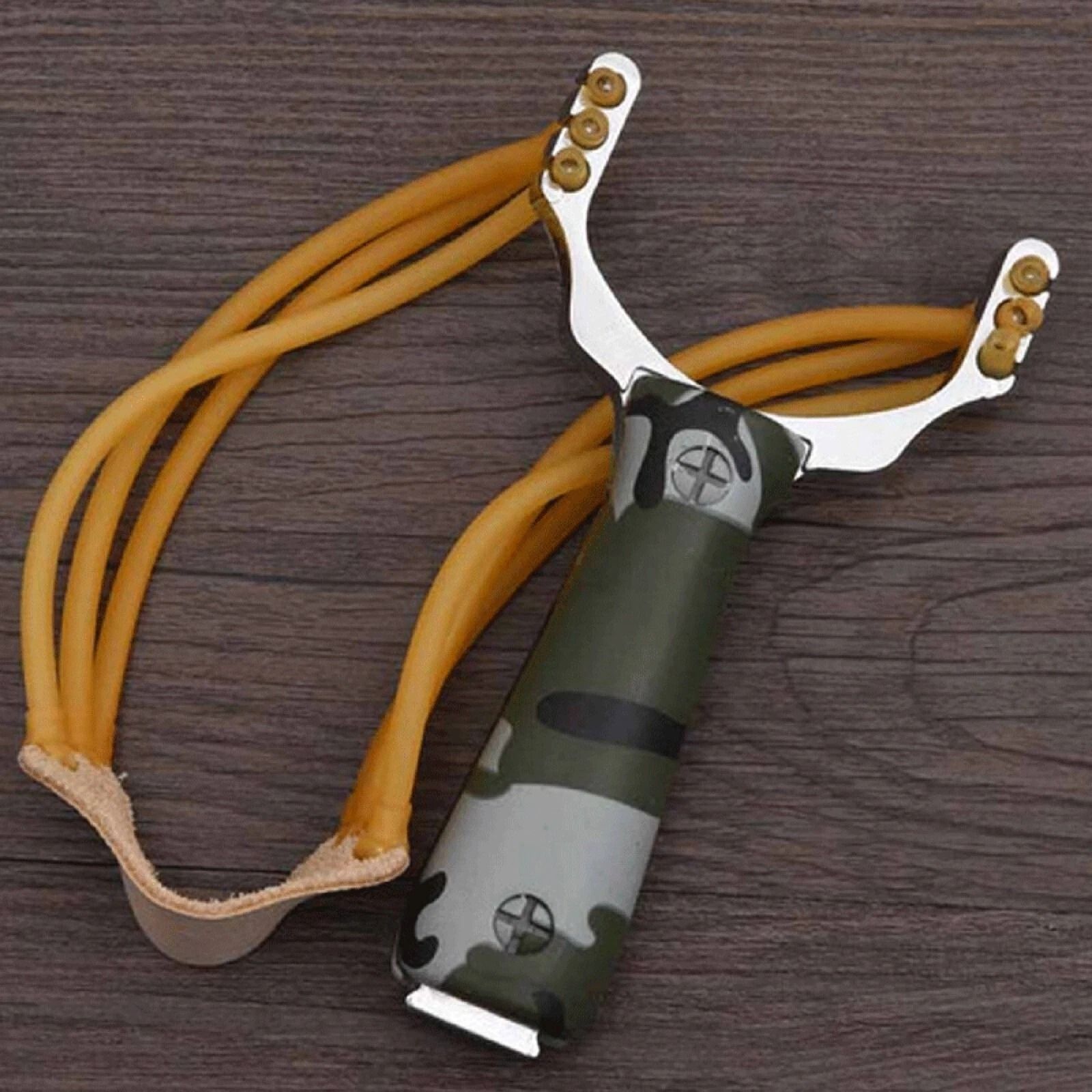 Camouflage Slingshot, High Velocity Catapult, Powerful Hunt Sling Shot A1 For Outdoors Camouflage Slingshot, High Velocity Catapult, Powerful Hunt Sling Shot A1 For Outdoors