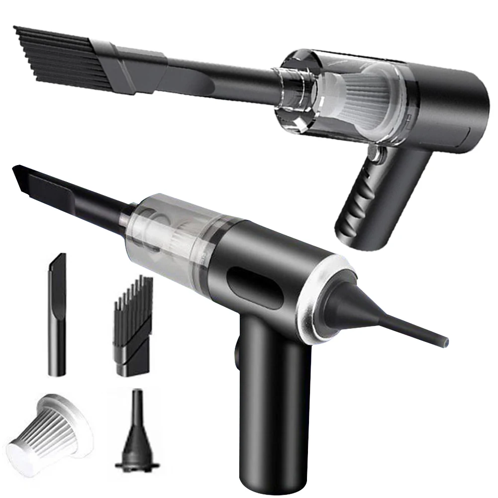 Portable Wireless Car Vacuum Cleaner Powerful Dual Use Vacuum For Home And Car, High Power Suction Portable Wireless Car Vacuum Cleaner Powerful Dual Use Vacuum For Home And Car, High Power Suction