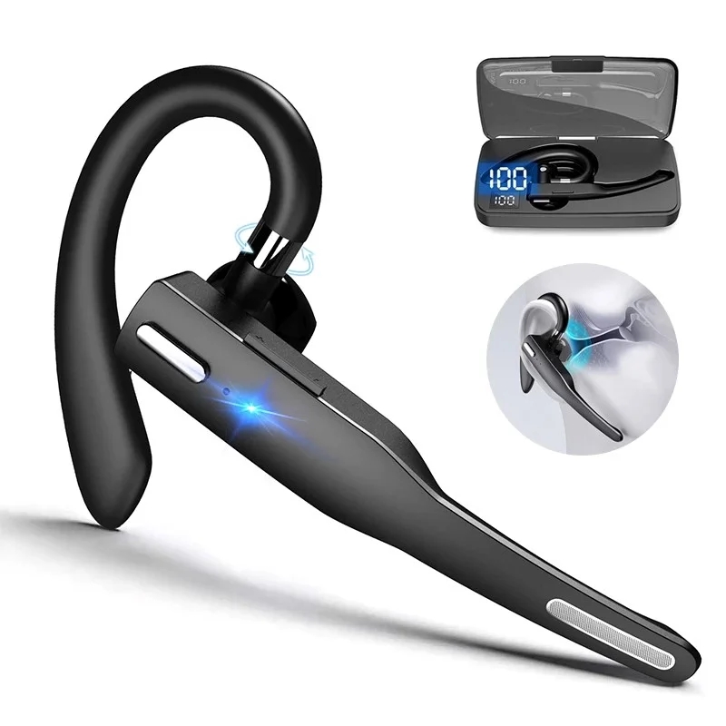 Trucker Bluetooth Headset For Clear Hands Free Calls With Dual Mic Noise Canceling Trucker Bluetooth Headset For Clear Hands Free Calls With Dual Mic Noise Canceling