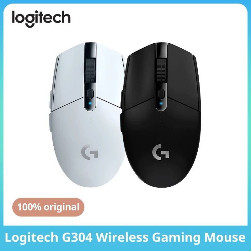 Logitech G304 LIGHTSPEED Wireless Gaming Mouse | 12000 DPI HERO Sensor & 6 Programmable Buttons black